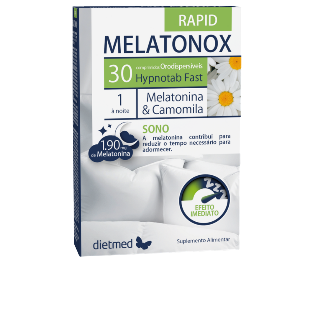 Melatonox Rapid - 30 comprimidos Orodispersíveis - Dietmed