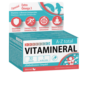 Vitamineral A-Z Total - 30 cápsulas - Dietmed